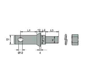 Implement Mounting Pin Manufacturer from India