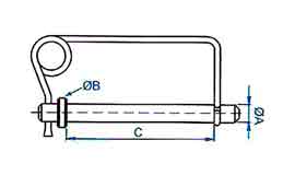 Hitch Pin With Lock Handle Manufacturer from India