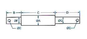 DOUBLE IMPLEMENT MOUNTING PIN EXPORTER FROM INDIA